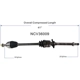Purchase Top-Quality GSP NORTH AMERICA - NCV36009 - CV Axle Assembly - Front Right pa2