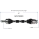 Purchase Top-Quality GSP NORTH AMERICA - NCV36063 - CV Axle Assembly - Front Right pa4