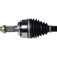 Purchase Top-Quality GSP NORTH AMERICA - NCV36147 - CV Axle Assembly - Front Right pa5
