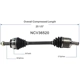 Purchase Top-Quality GSP NORTH AMERICA - NCV36520 - CV Axle Assembly - Front Right pa3