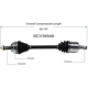 Purchase Top-Quality GSP NORTH AMERICA - NCV36546 - CV Axle Assembly - Front Right pa5