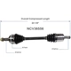 Purchase Top-Quality GSP NORTH AMERICA - NCV36556 - CV Axle Assembly - Front Right pa3