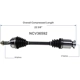 Purchase Top-Quality GSP NORTH AMERICA - NCV36592 - CV Axle Assembly - Front Right pa6