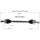 Purchase Top-Quality GSP NORTH AMERICA - NCV37021 - CV Axle Assembly pa6