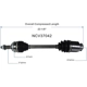 Purchase Top-Quality GSP NORTH AMERICA - NCV37042 - CV Axle Assembly - Front Right pa5