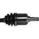 Purchase Top-Quality GSP NORTH AMERICA - NCV37066 - CV Axle Assembly - Front Right pa3