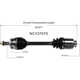 Purchase Top-Quality GSP NORTH AMERICA - NCV37075 - CV Axle Assembly - Front Right pa2