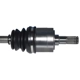 Purchase Top-Quality GSP NORTH AMERICA - NCV37120 - CV Axle Assembly - Front Right pa5