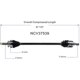 Purchase Top-Quality GSP NORTH AMERICA - NCV37539 - CV Axle Assembly pa5