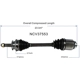 Purchase Top-Quality GSP NORTH AMERICA - NCV37553 - CV Axle Assembly - Front Right pa2