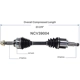 Purchase Top-Quality GSP NORTH AMERICA - NCV39004 - CV Axle Assembly - Front Right pa1
