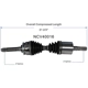Purchase Top-Quality GSP NORTH AMERICA - NCV40016 - CV Axle Assembly - Front Right pa5