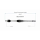 Purchase Top-Quality GSP NORTH AMERICA - NCV47077 - CV Axle Assembly - Front Right pa6