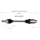 Purchase Top-Quality GSP NORTH AMERICA - NCV47081 - CV Axle Assembly - Front Right pa4