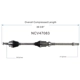 Purchase Top-Quality GSP NORTH AMERICA - NCV47083 - CV Axle Assembly - Front Right pa6