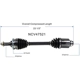 Purchase Top-Quality GSP NORTH AMERICA - NCV47521 - CV Axle Assembly - Front Right pa6