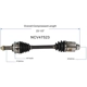 Purchase Top-Quality GSP NORTH AMERICA - NCV47523 - CV Axle Assembly - Front Right pa2
