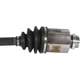 Purchase Top-Quality GSP NORTH AMERICA - NCV47523 - CV Axle Assembly - Front Right pa5