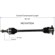 Purchase Top-Quality GSP NORTH AMERICA - NCV47534 - CV Axle Assembly - Rear pa6