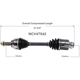 Purchase Top-Quality GSP NORTH AMERICA - NCV47542 - CV Axle Assembly - Front Right pa2