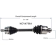 Purchase Top-Quality GSP NORTH AMERICA - NCV47564 - CV Axle Assembly pa6