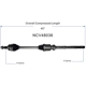 Purchase Top-Quality GSP NORTH AMERICA - NCV48036 - CV Axle Assembly - Front Right pa3