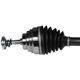 Purchase Top-Quality GSP NORTH AMERICA - NCV49011 - CV Axle Assembly - Front Right pa5