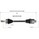 Purchase Top-Quality GSP NORTH AMERICA - NCV51518 - CV Axle Assembly - Front Right pa5