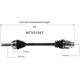 Purchase Top-Quality GSP NORTH AMERICA - NCV51547 - CV Axle Assembly - Front Right pa4