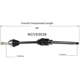 Purchase Top-Quality GSP NORTH AMERICA - NCV53039 - CV Axle Assembly - Front Right pa2
