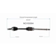 Purchase Top-Quality GSP NORTH AMERICA - NCV53094 - CV Axle Assembly - Front Right pa3