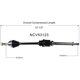 Purchase Top-Quality GSP NORTH AMERICA - NCV53123 - CV Axle Assembly pa5