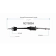 Purchase Top-Quality GSP NORTH AMERICA - NCV53554 - CV Axle Assembly - Front Right pa3