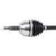 Purchase Top-Quality GSP NORTH AMERICA - NCV53595XD - CV Axle Assembly - Front pa3