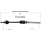 Purchase Top-Quality GSP NORTH AMERICA - NCV53906 - CV Axle Assembly - Front Right pa4