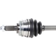 Purchase Top-Quality GSP NORTH AMERICA - NCV66058 - CV Axle Assembly - Front pa5