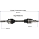 Purchase Top-Quality GSP NORTH AMERICA - NCV68010 - CV Axle Assembly - Front Right pa5