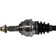 Purchase Top-Quality GSP NORTH AMERICA - NCV69067 - CV Axle Assembly - Rear Right pa4