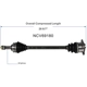 Purchase Top-Quality GSP NORTH AMERICA - NCV69180 - CV Axle Assembly - Rear Right pa2