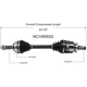 Purchase Top-Quality GSP NORTH AMERICA - NCV69502 - CV Axle Assembly - Front Right pa5