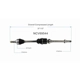 Purchase Top-Quality GSP NORTH AMERICA - NCV69544 - CV Axle Assembly pa5