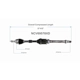 Purchase Top-Quality GSP NORTH AMERICA - NCV69578XD - CV Axle Assembly - Front Right pa3