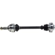 Purchase Top-Quality GSP NORTH AMERICA - NCV69616 - CV Axle Assembly - Rear Right pa4