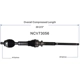 Purchase Top-Quality GSP NORTH AMERICA - NCV73056 - CV Axle Assembly - Front Right pa6