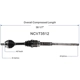 Purchase Top-Quality GSP NORTH AMERICA - NCV73512 - CV Axle Assembly pa5
