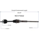 Purchase Top-Quality GSP NORTH AMERICA - NCV73522 - CV Axle Assembly - Front Right pa6