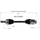 Purchase Top-Quality GSP NORTH AMERICA - NCV75055 - CV Axle Assembly - Front Right pa6