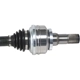 Purchase Top-Quality GSP NORTH AMERICA - NCV75103 - CV Axle Assembly - Rear Right pa4