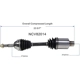 Purchase Top-Quality GSP NORTH AMERICA - NCV82014 - CV Axle Assembly - Front Right pa6