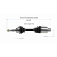 Purchase Top-Quality GSP NORTH AMERICA - NCV82015 - CV Axle Assembly pa4
